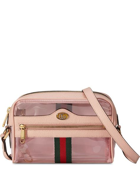 gucci transparent bag|gucci ophidia suede bag.